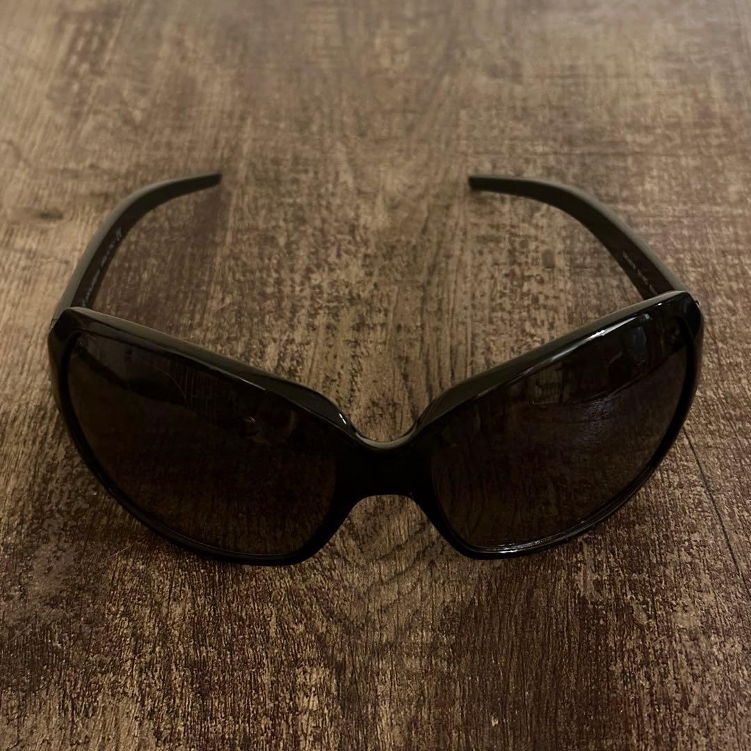D&G サングラス 8018 ブラック グレー メンズ 美品 ドルガバ