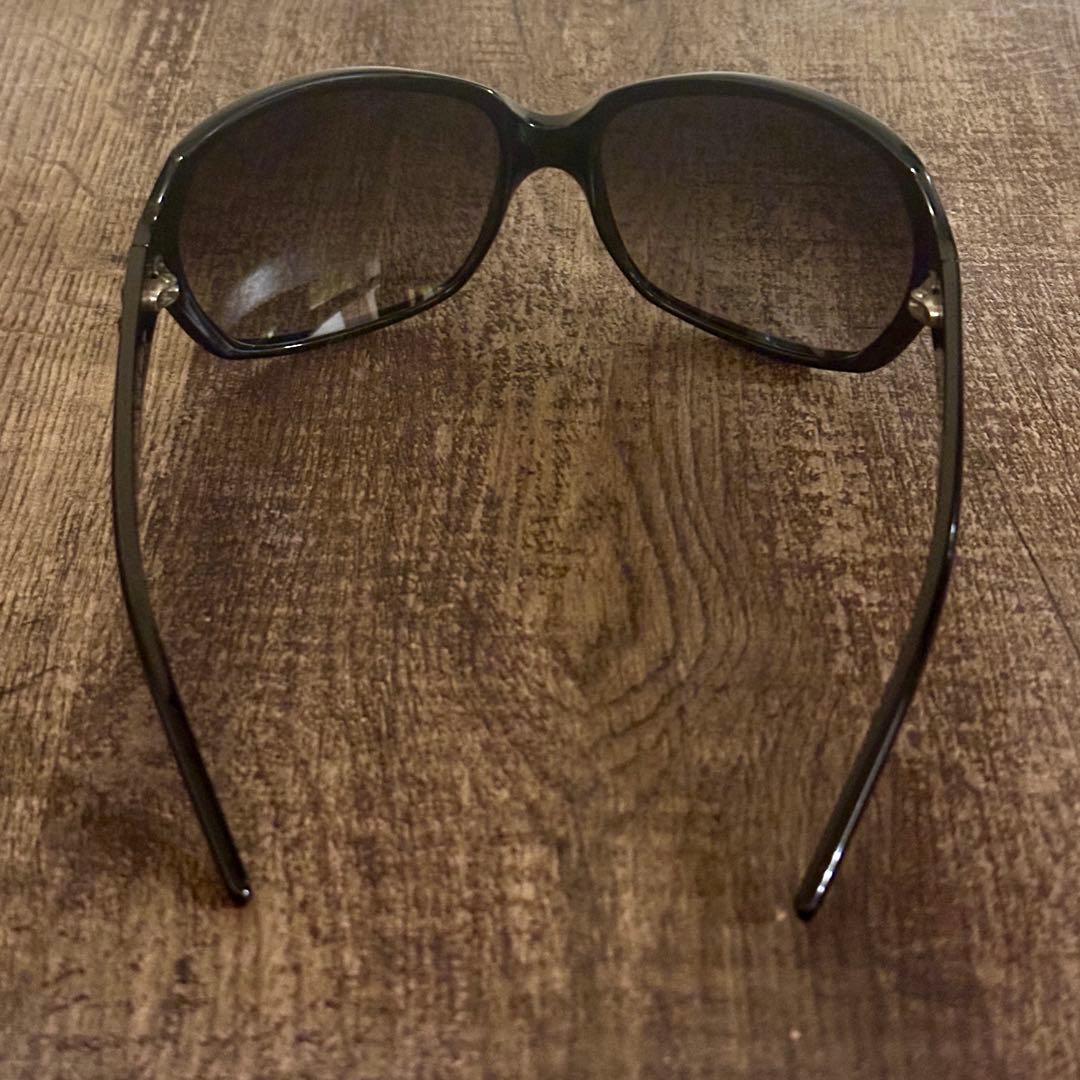D&G サングラス 8018 ブラック グレー メンズ 美品 ドルガバ