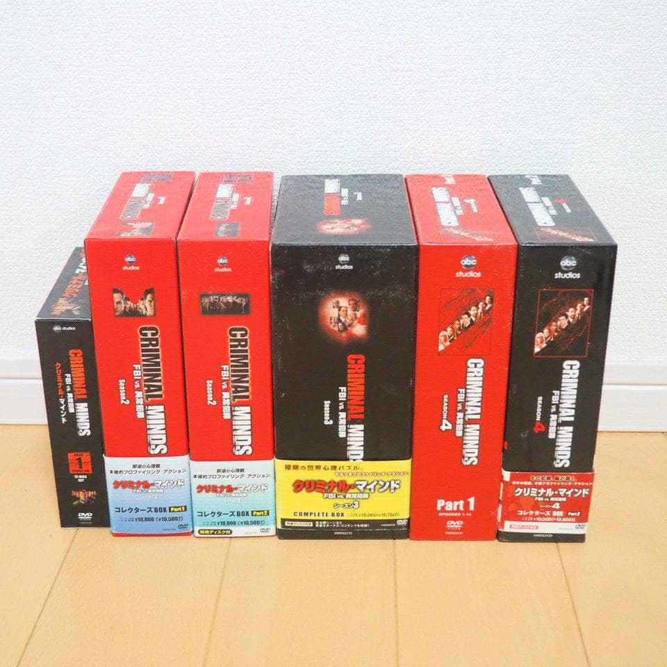 クリミナルマインド シーズン1～4 DVD BOX