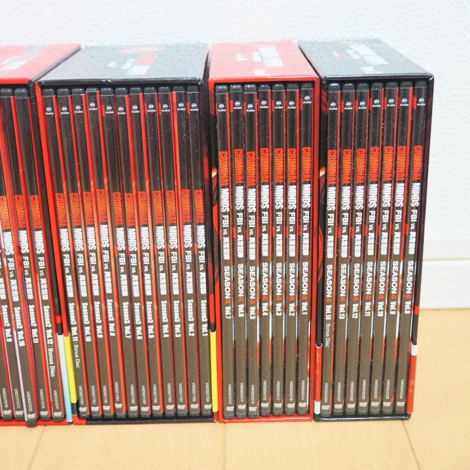 クリミナルマインド シーズン1～4 DVD BOX