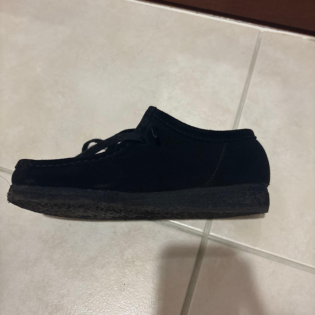 clarks ワラビー　黒　UK6