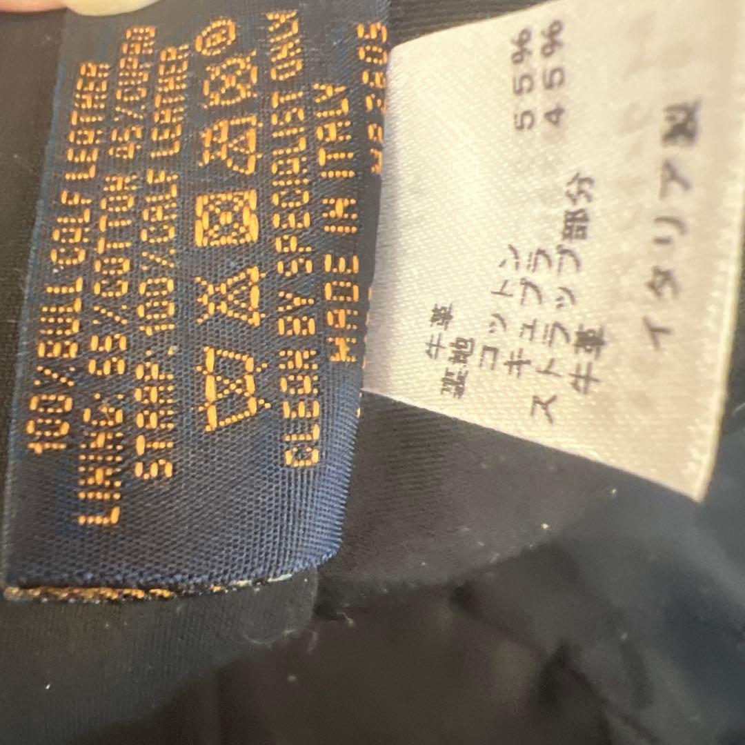 Louis Vuitton ブラック レザーキャップ 58