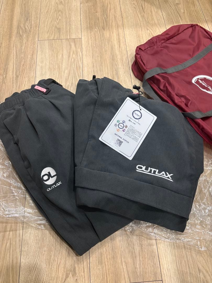 OUTLAX スノーボードウェア　コーデュロイ セットアップ