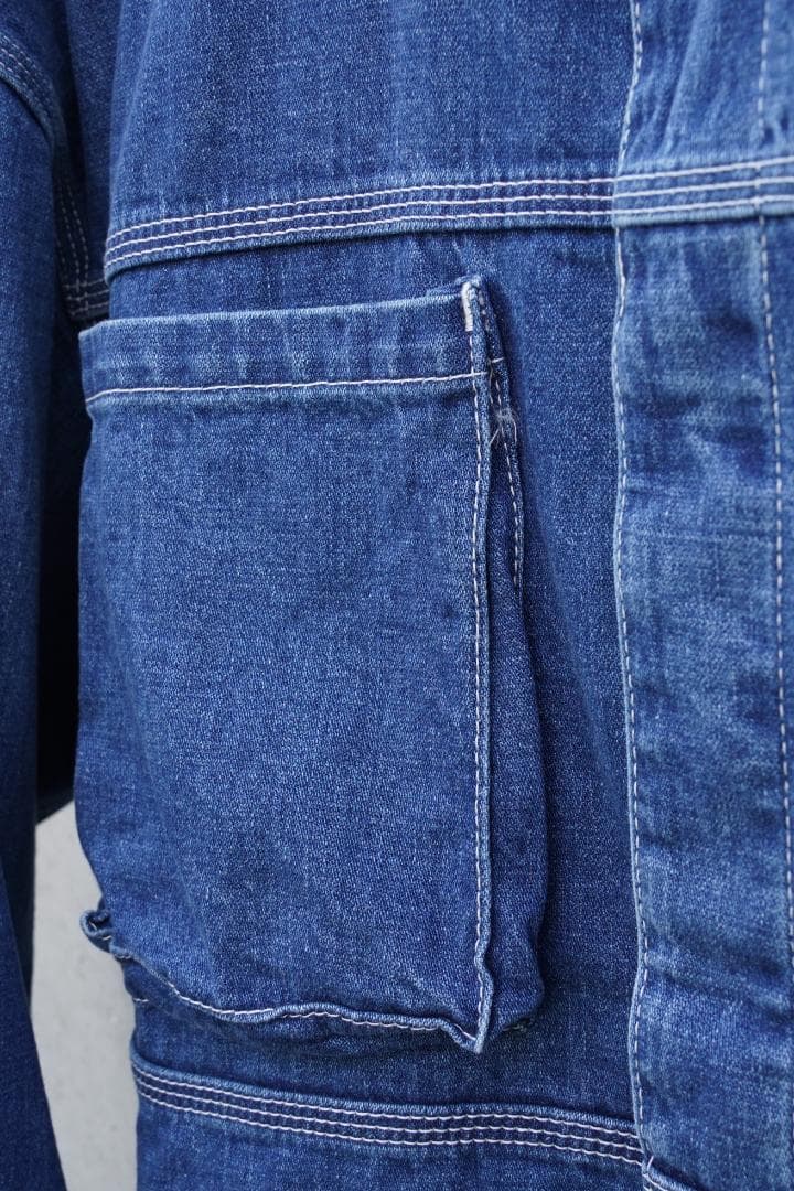C.E（シーイー） PANEL DENIM JACKET M（L/XL相当）