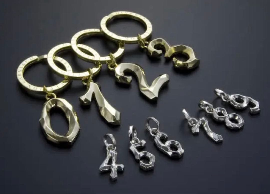 【T8】GARNI Crockery Number Pendant-1