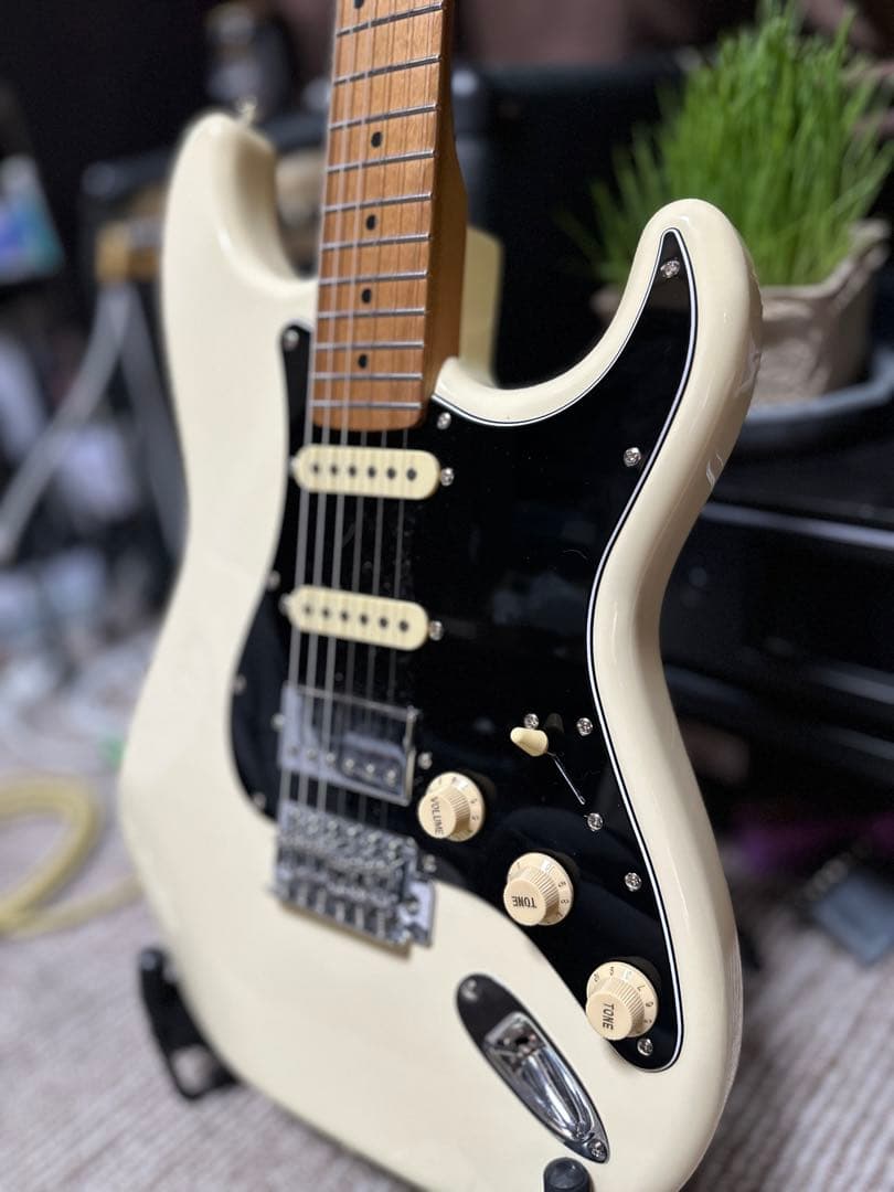 美品 Bacchusバッカス BST-2-RSM/M エレキギター