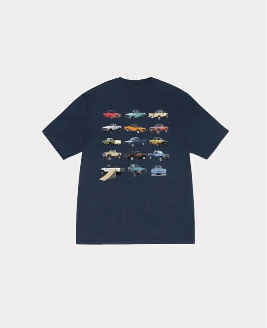 新品未使用 STUSSY PICKUP TEE NAVY XL