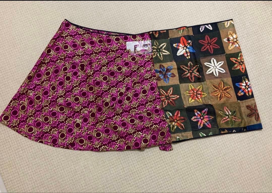 美品　コムデギャルソン　1999秋冬　巻きスカート