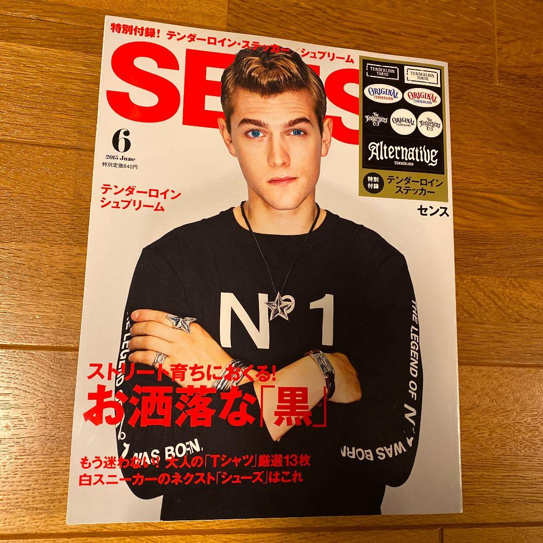 絶版！ SENSE センス 2015年 6月 テンダーロイン SUPREME