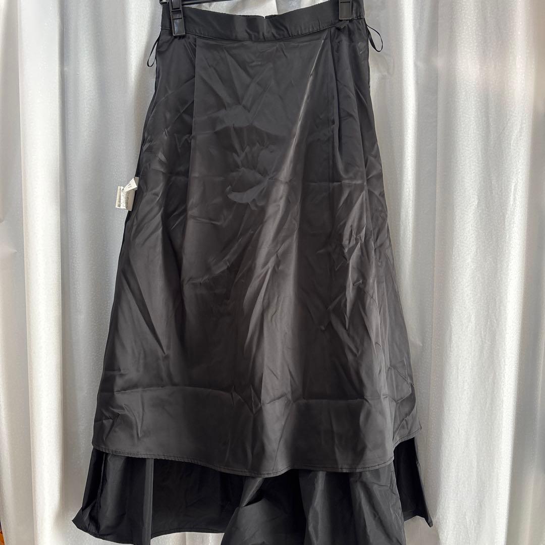 ANAYI アナイ　タフタスカート　新品　未使用　春夏オススメ　ブラック