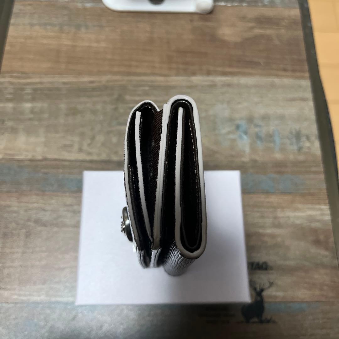 Vivienne Westwoodグラデーション三つ折り財布 ブラウンレディース