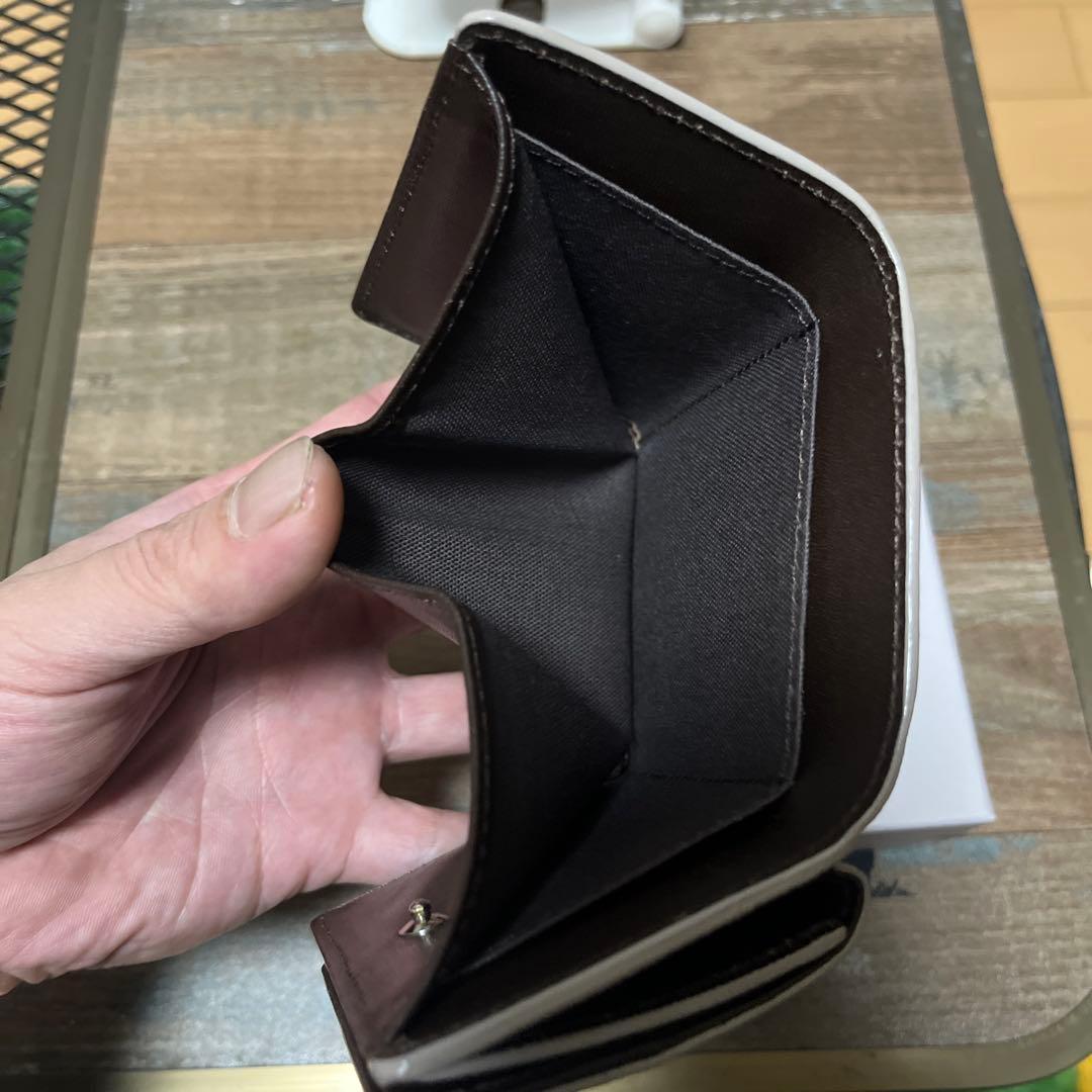 Vivienne Westwoodグラデーション三つ折り財布 ブラウンレディース