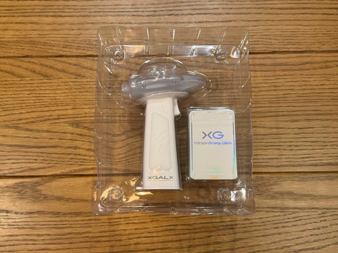 【美品】XG OFFICIAL LIGHT STICK Ver.1 トレカ付