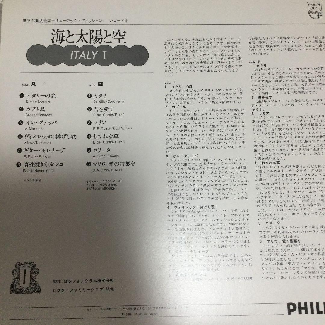 世界名曲大全集　全20枚228曲　レコード版　Victor