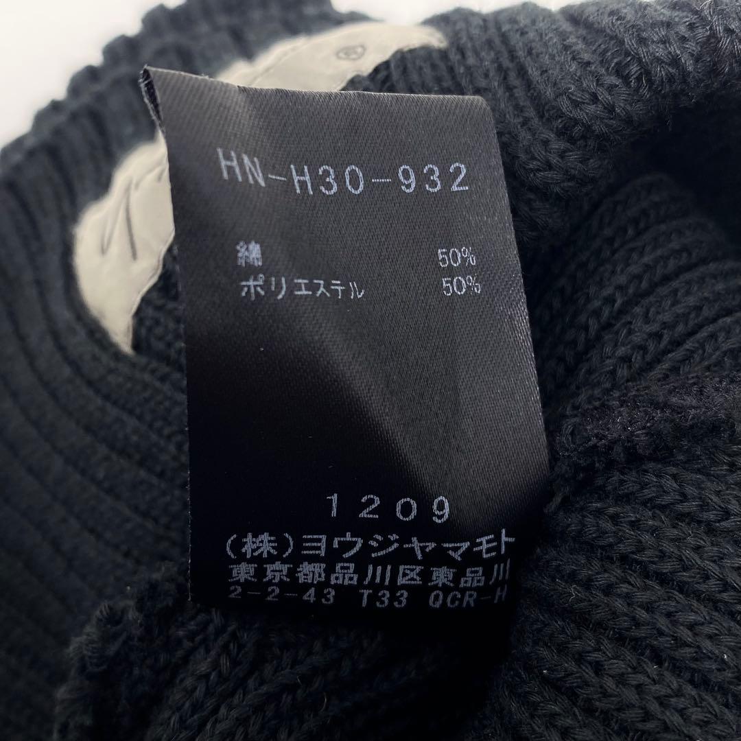 試着のみ ヨウジヤマモト ニューエラ ニットキャップ ブラック プールオム 黒