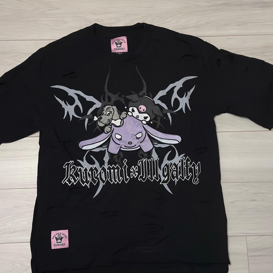 GALFYｘクロミ “イルガルフィーボロボロ半袖TEE”