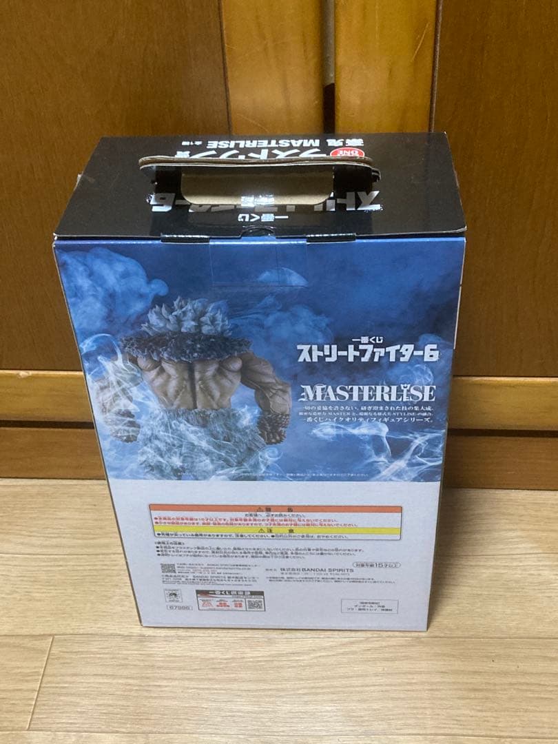 ストリートファイター6 豪鬼　一番くじ　カプコン　バンダイ　フィギュア　バンプレ