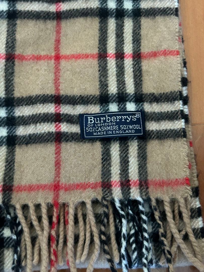 BURBERRYマフラー