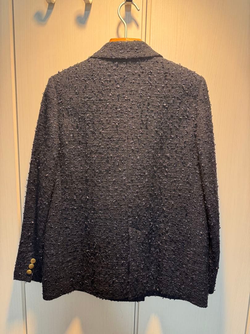 新品・完売☆ NOBLE フラッグツイードピークドラペルジャケット 40