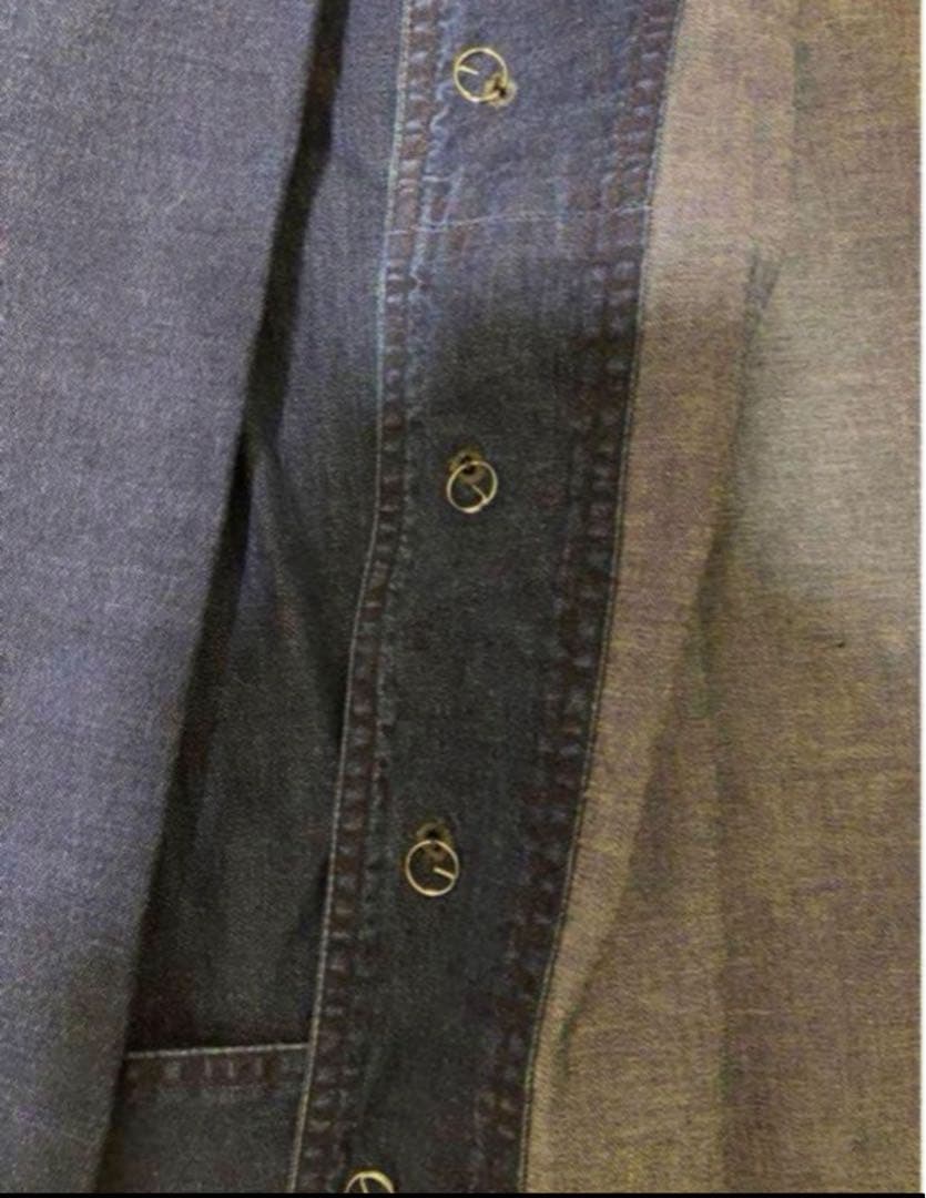 未使用‼️⭐️ POST O'ALLS ショールカラー　デニムジャケット ⭐️