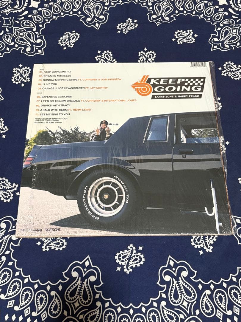 洋楽 Larry June & Harry Fraud KEEP GOING LP