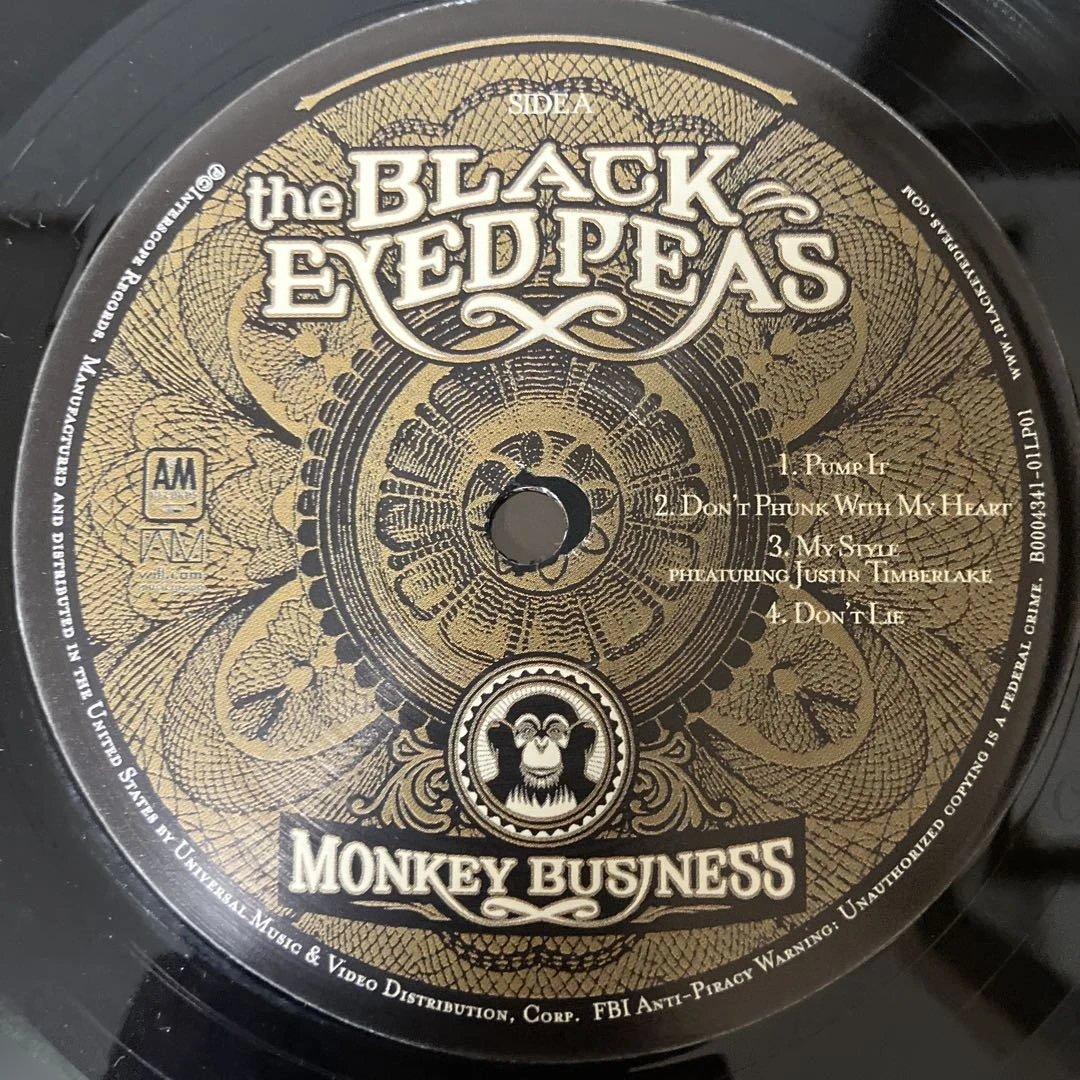 the BLACK EYED PEAS MONKEY BUSINESS レコード