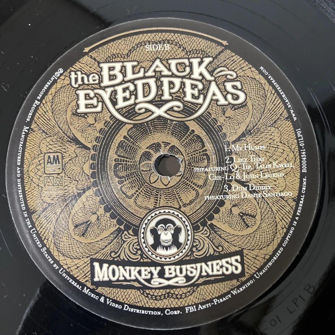 the BLACK EYED PEAS MONKEY BUSINESS レコード