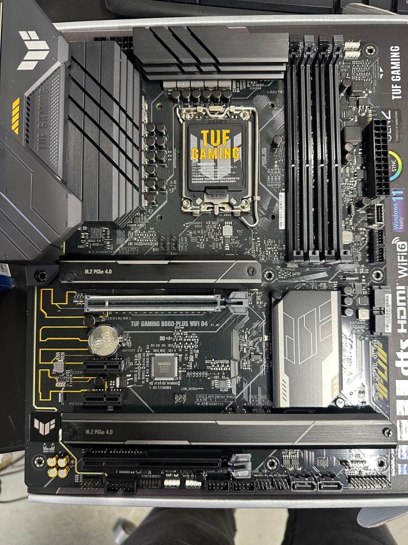 ASUS TUF B660-PLUS WIFI D4 i7-13700Fセット