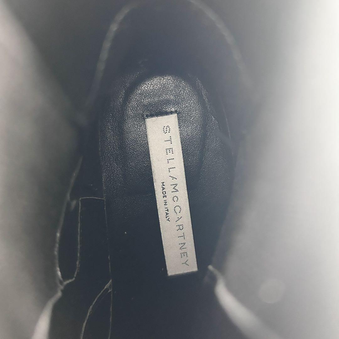 【美品】 STELLA McCARTNEY サイドゴアブーツ 36 ホワイト