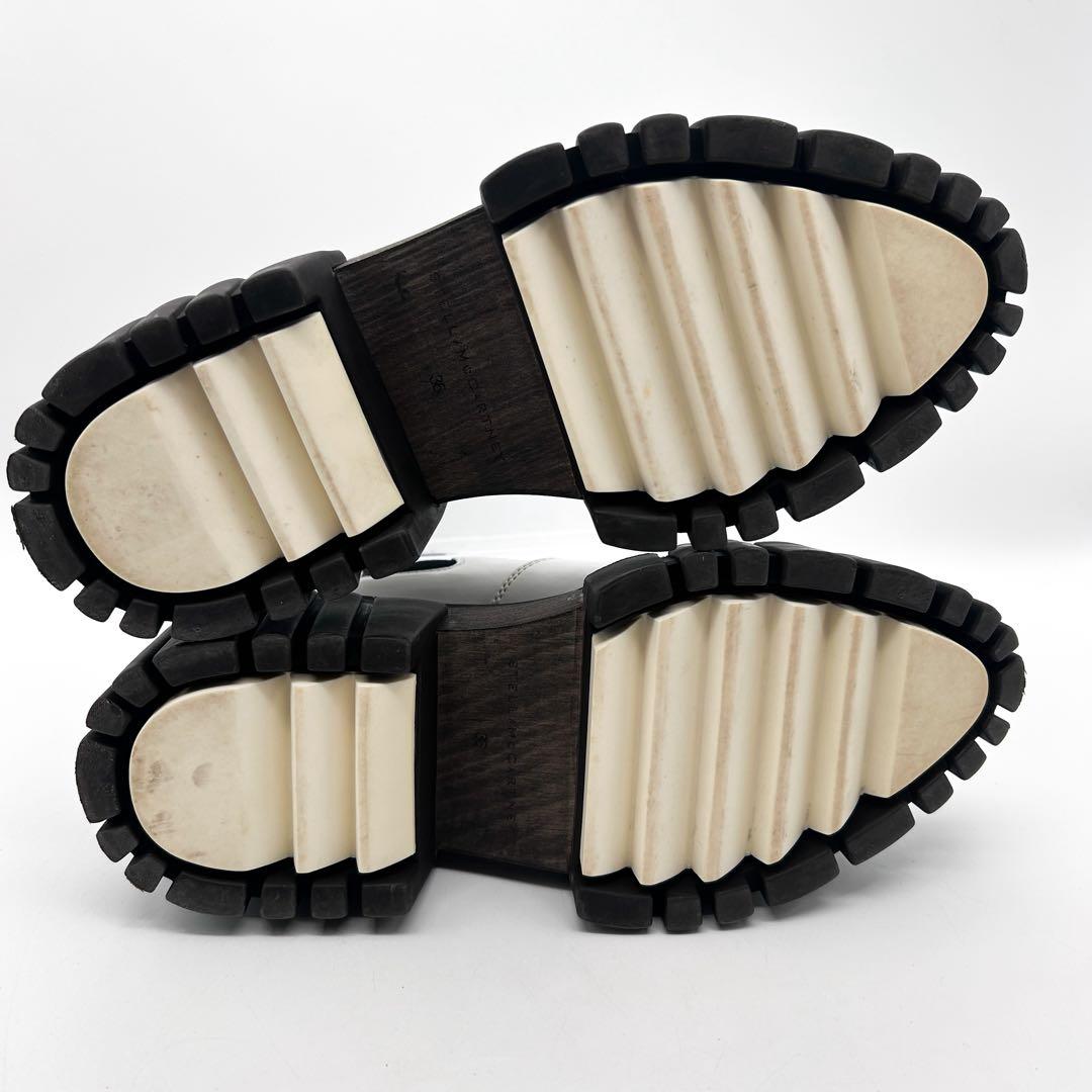 【美品】 STELLA McCARTNEY サイドゴアブーツ 36 ホワイト
