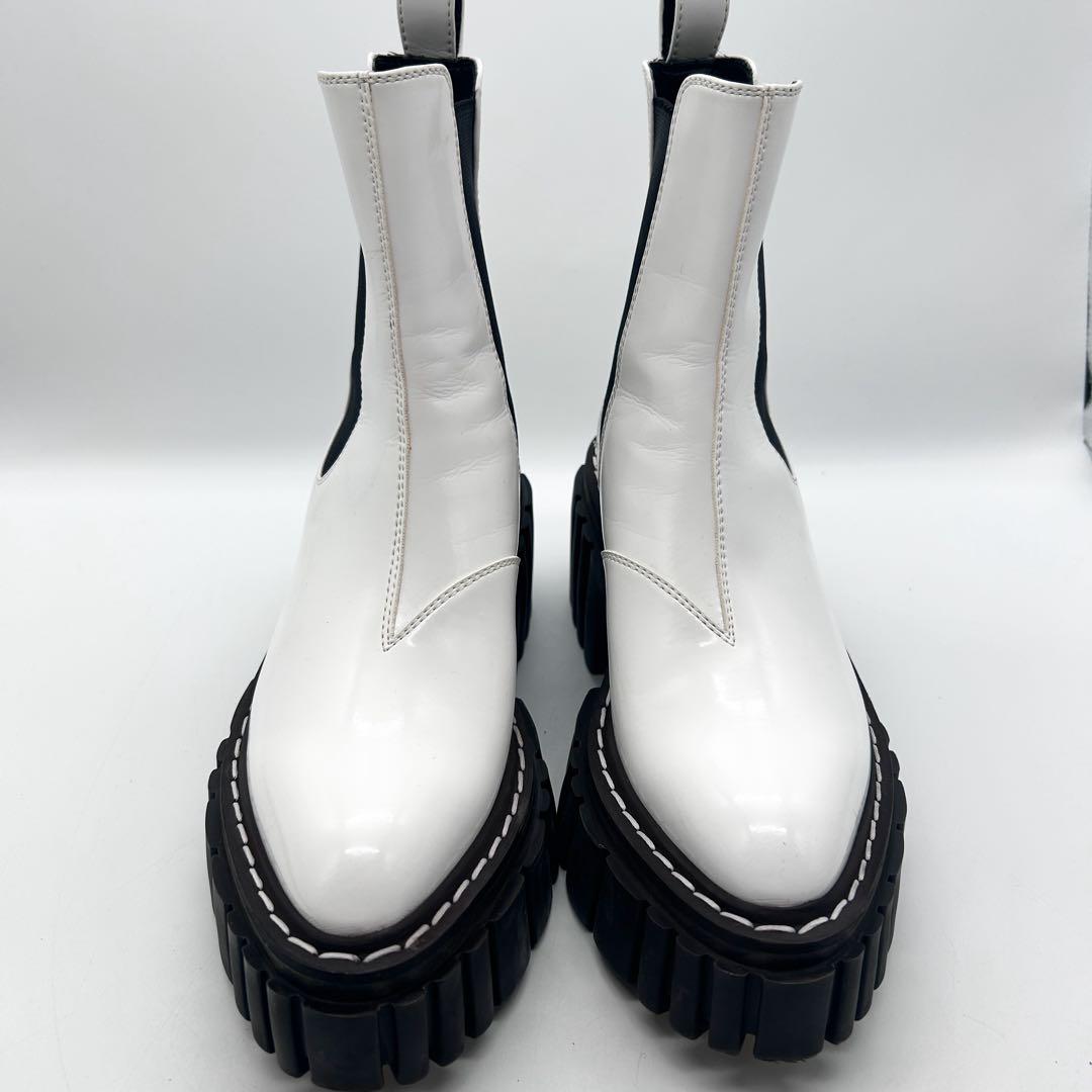 【美品】 STELLA McCARTNEY サイドゴアブーツ 36 ホワイト