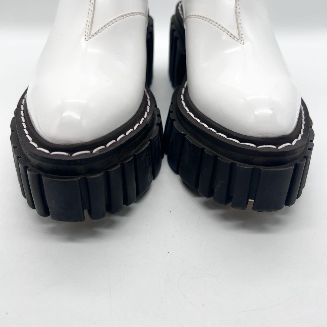 【美品】 STELLA McCARTNEY サイドゴアブーツ 36 ホワイト