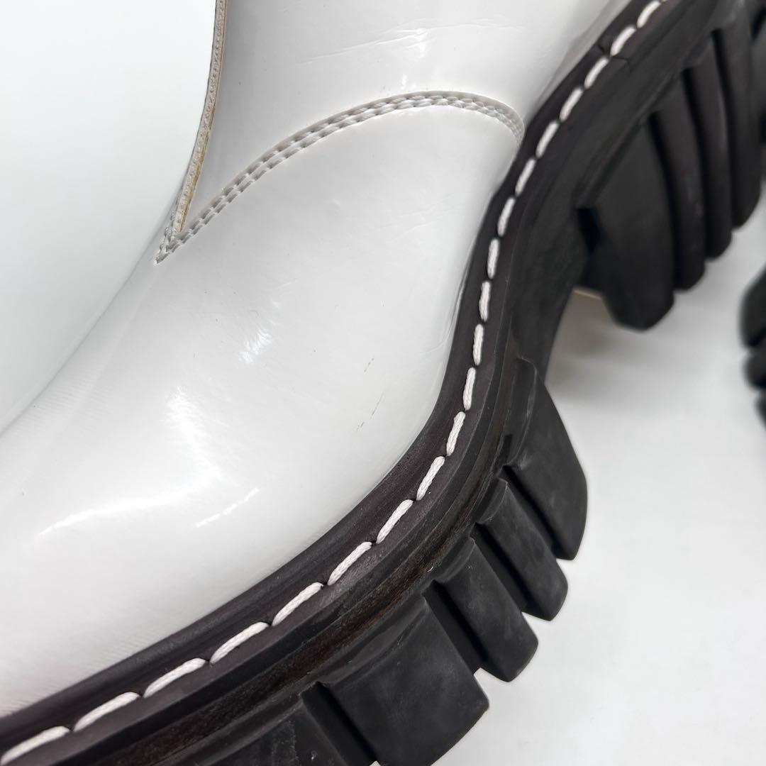 【美品】 STELLA McCARTNEY サイドゴアブーツ 36 ホワイト