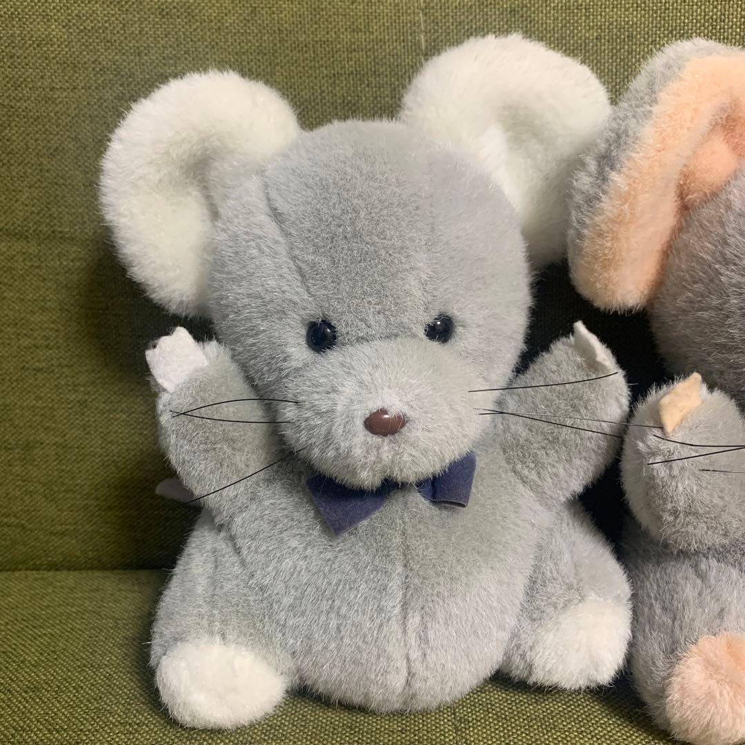 ヒロクンハウス　ねずみ　ぬいぐるみ　hirokun house レトロ　ネズミ