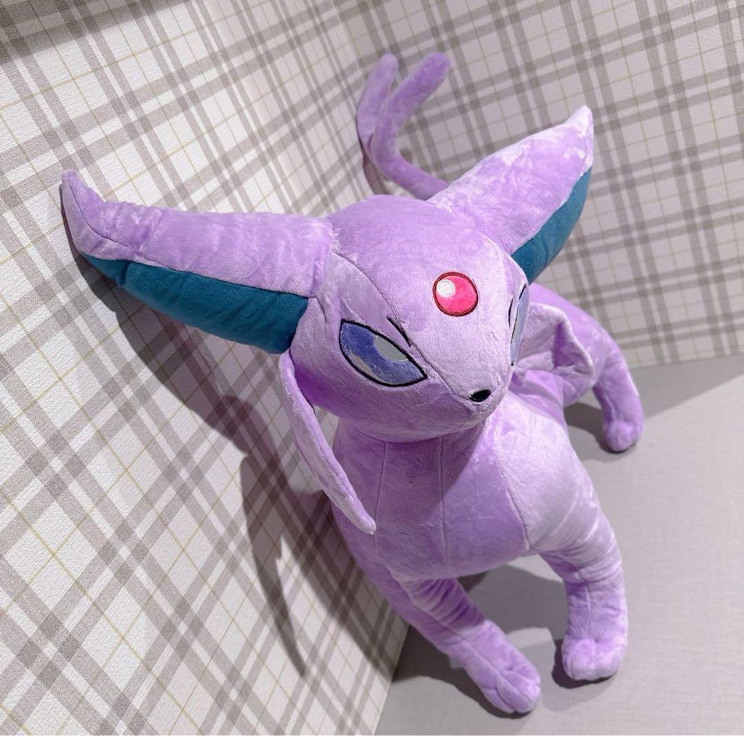 まるで等身大 ポケモン ぬいぐるみ エーフィ ポケットモンスター 特大 80cm