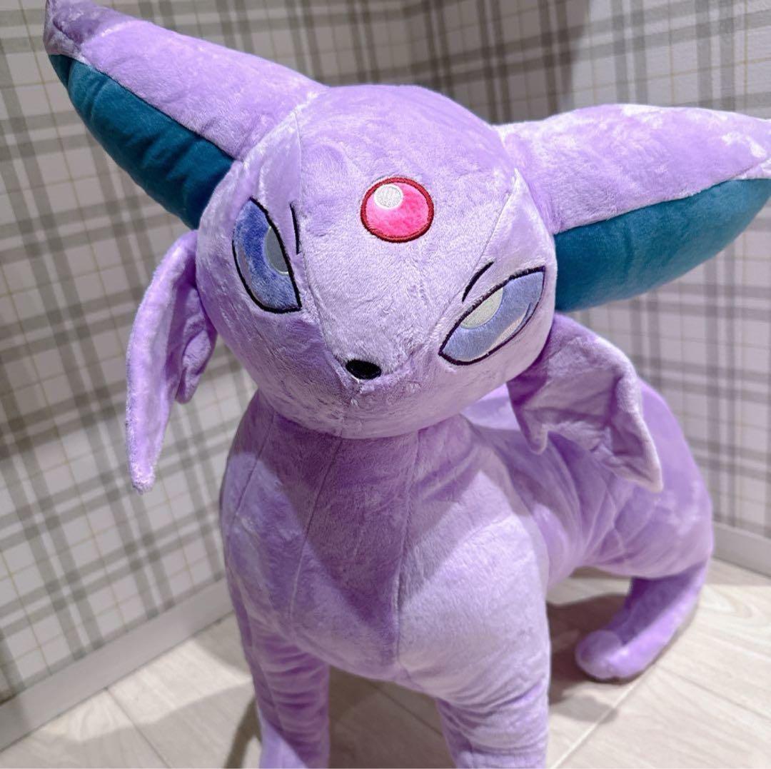 まるで等身大 ポケモン ぬいぐるみ エーフィ ポケットモンスター 特大 80cm