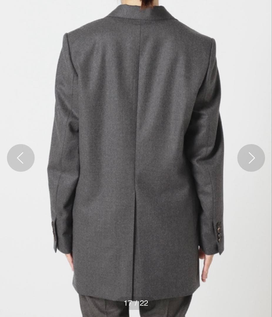 plage Big Tailored ジャケット グレー