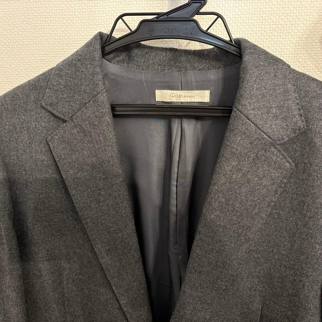 plage Big Tailored ジャケット グレー