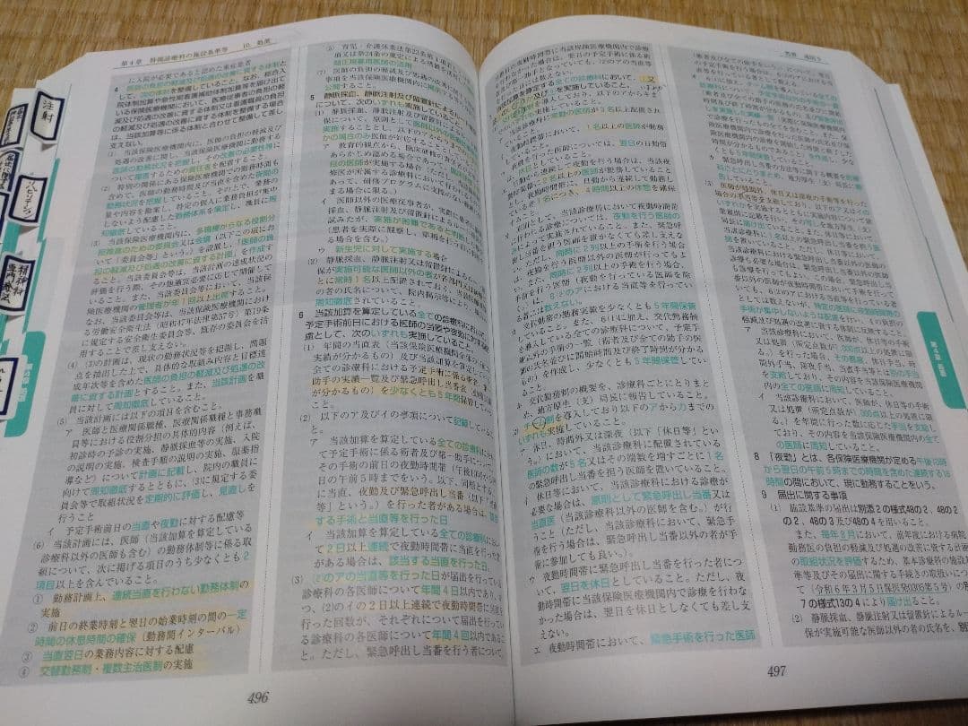 施設基準パーフェクトブック I・II・III (3冊セット)　書き込みあり