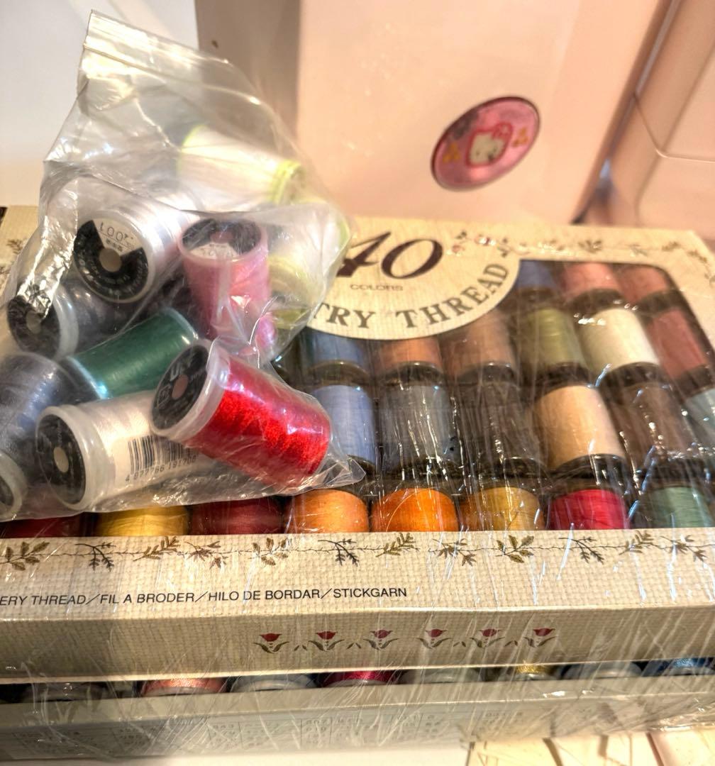 brother ミシン　刺繍　キティ　K-5000 通電確認済、動作未確認