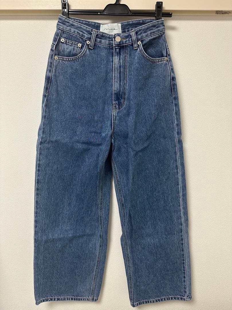 na.e ナエ ワイドルーズジーンズWide Loose Jeans 通常丈　L
