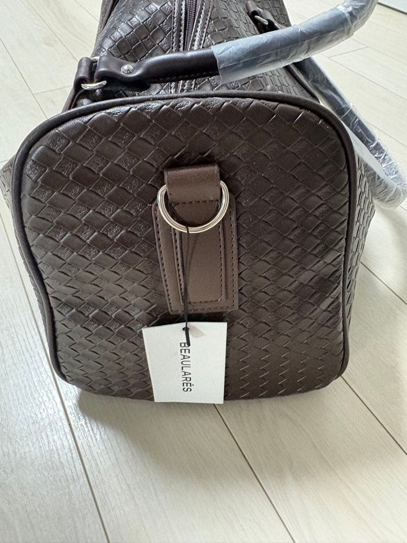 バッグ beaulares WOVEN DUFFLE BAG