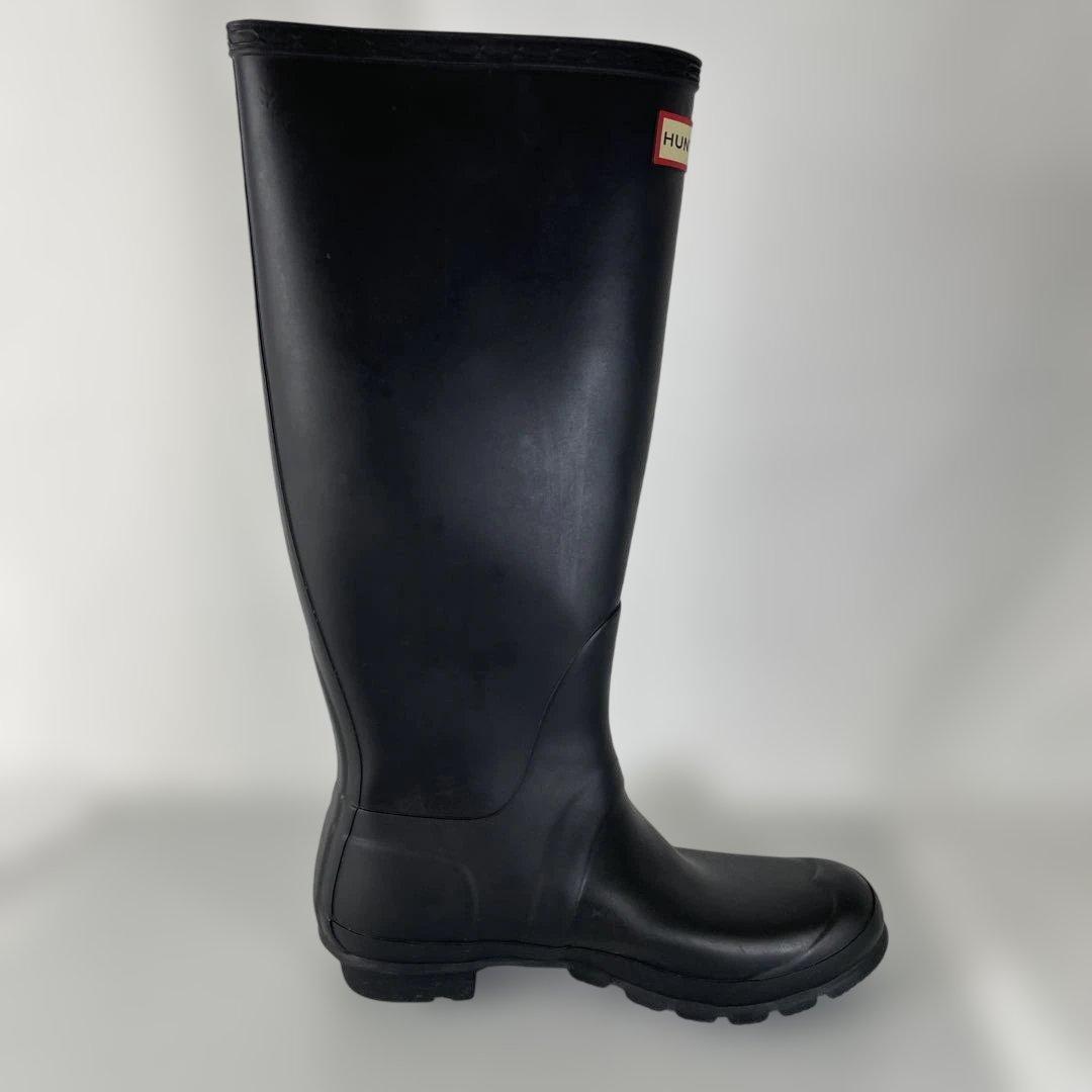 HUNTERレインブーツ　ロングブーツ　25cm?