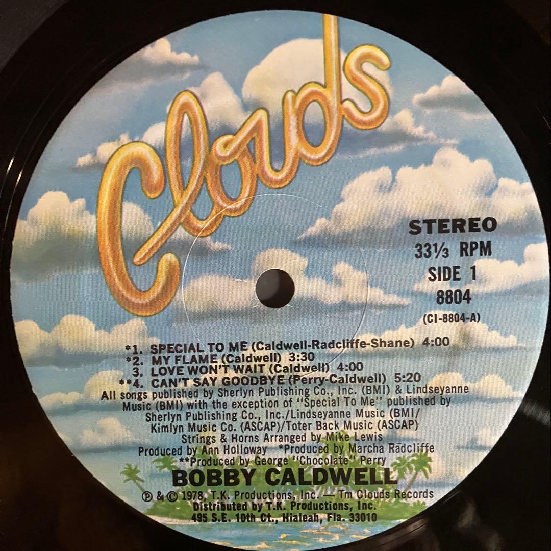 US オリジナル盤 Bobby Caldwell レコード LP