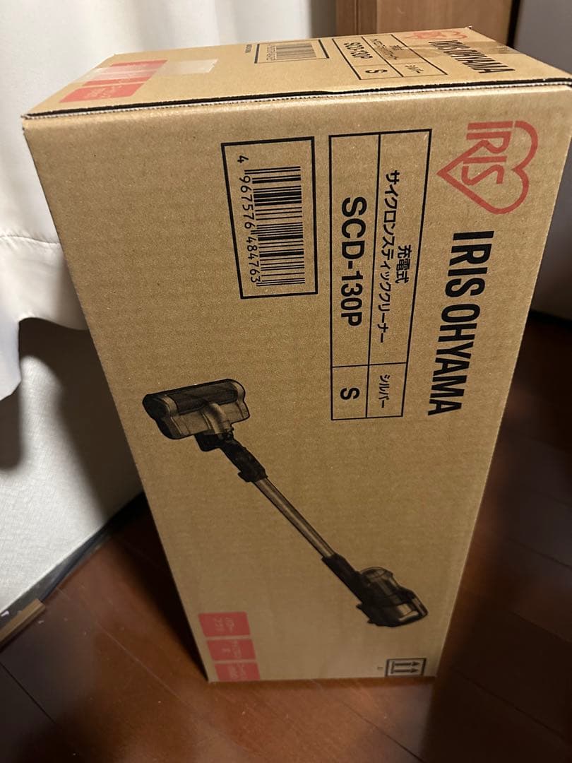 ごまIRIS OHYAMA サイクロン式コードレス掃除機 SCD-130P