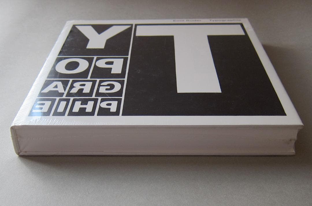 【未開封】エミール・ルーダー Emil Ruder “Typography”
