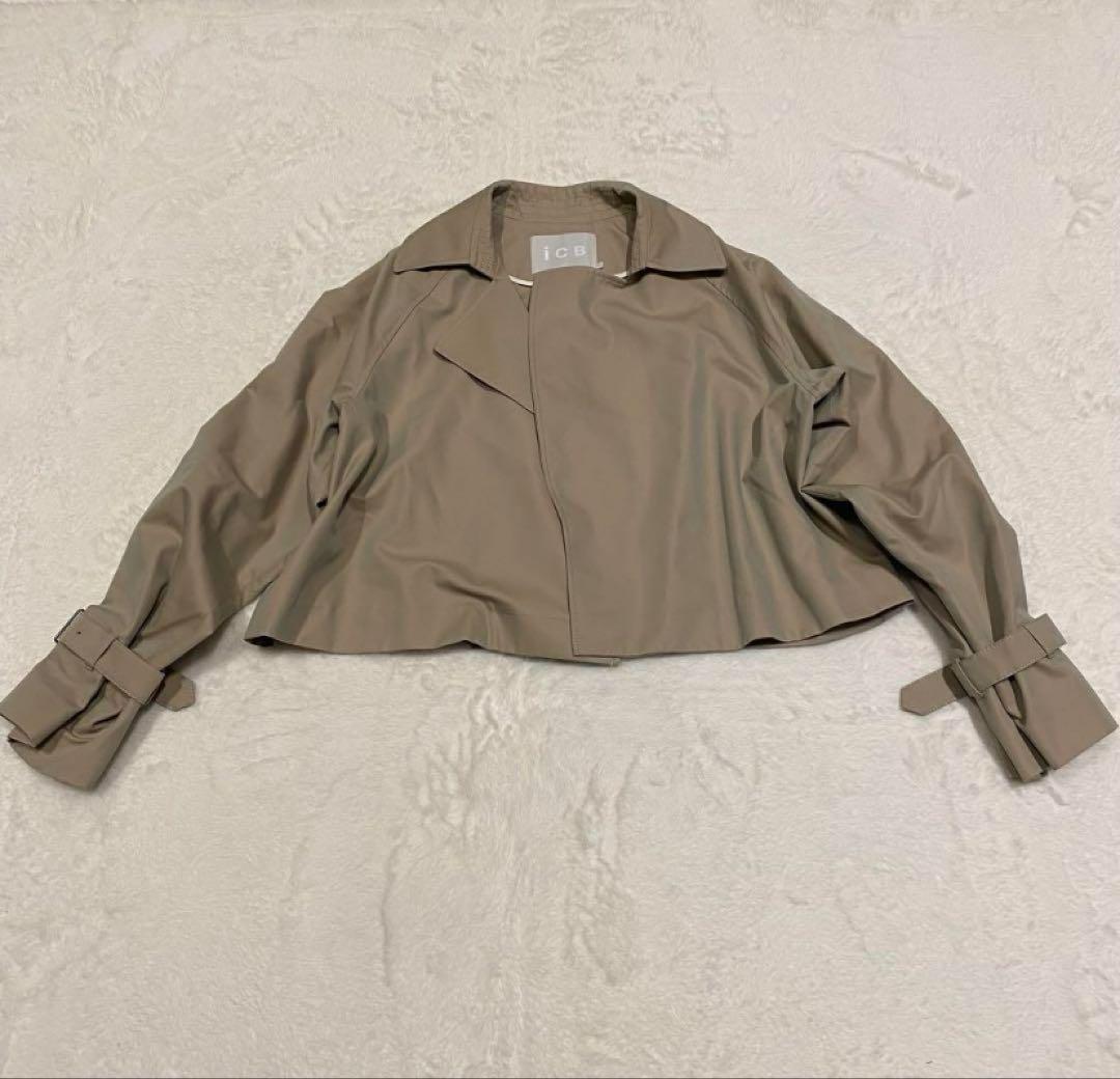 新品未使用　ICB トレンチコート ジャケット ジレ 3way