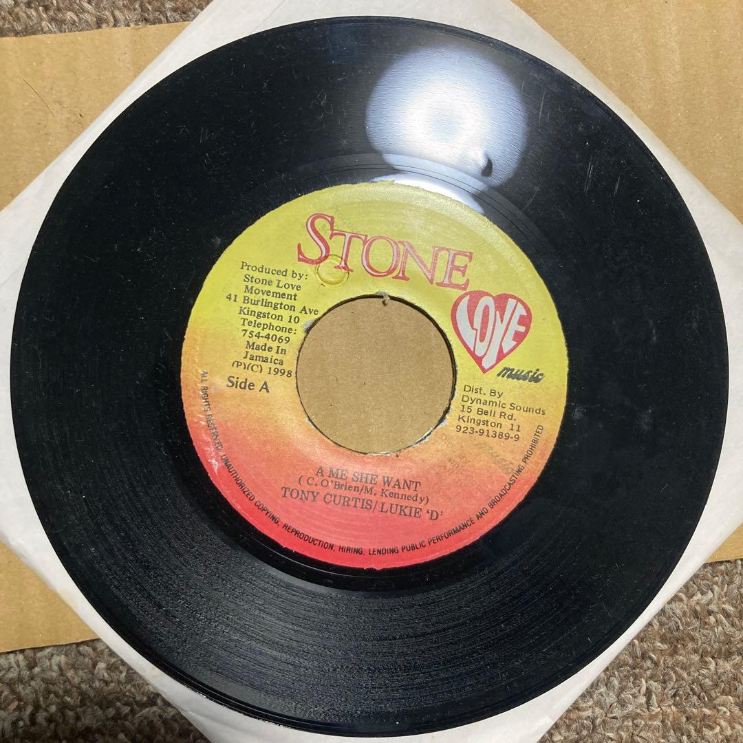 激レア Tony Curtis,Lukie D / A Me She Want