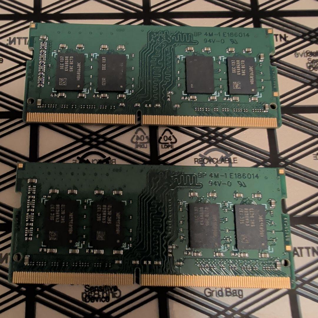 Apacer 8GB SO-DIMM DDR4 2400 メモリー　2枚