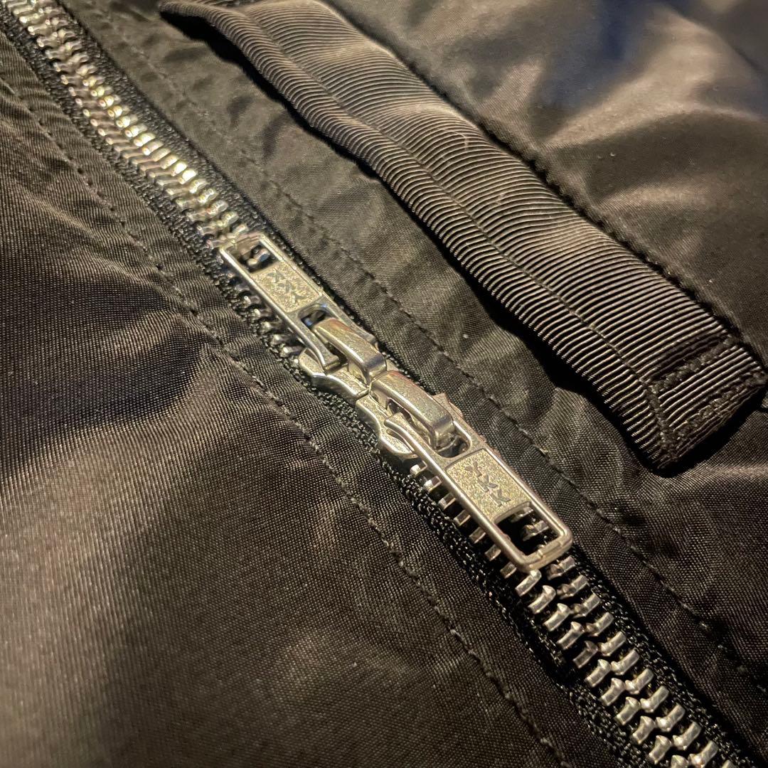 ジャケット・アウター 00s MA-1 Knit Sleeve Bomber Jacket